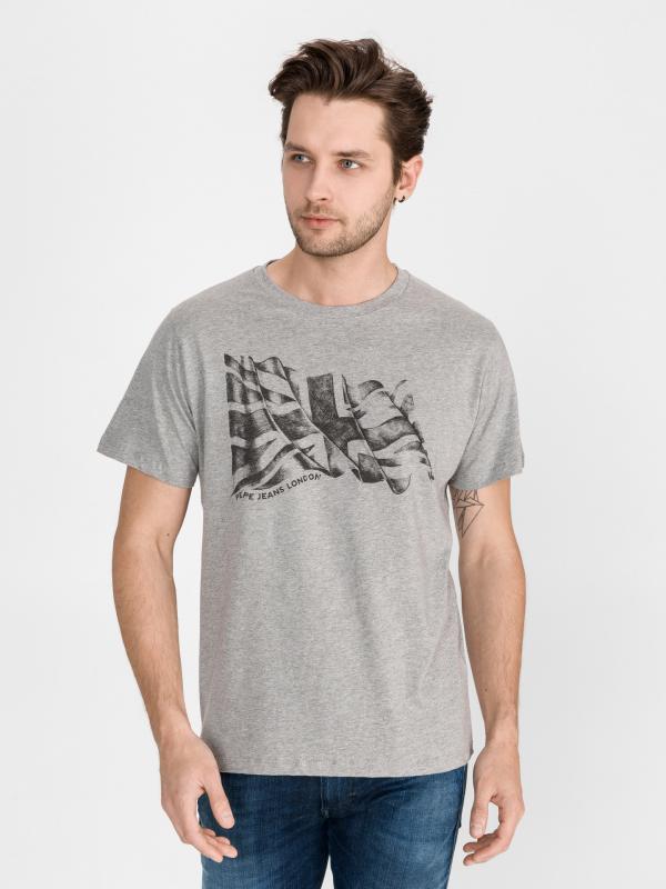Betrand Triko Pepe Jeans Šedá