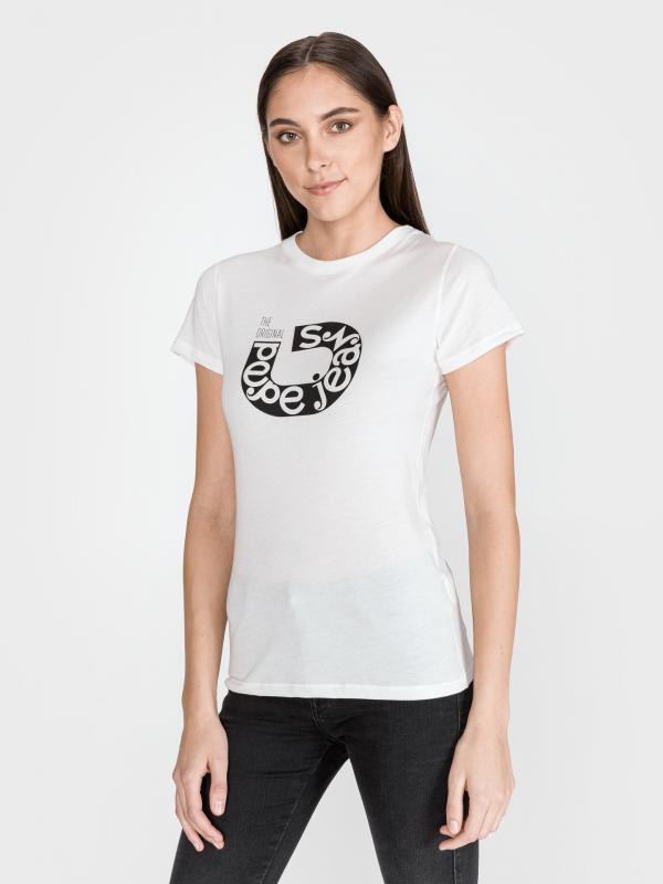 Cadee Triko Pepe Jeans Bílá