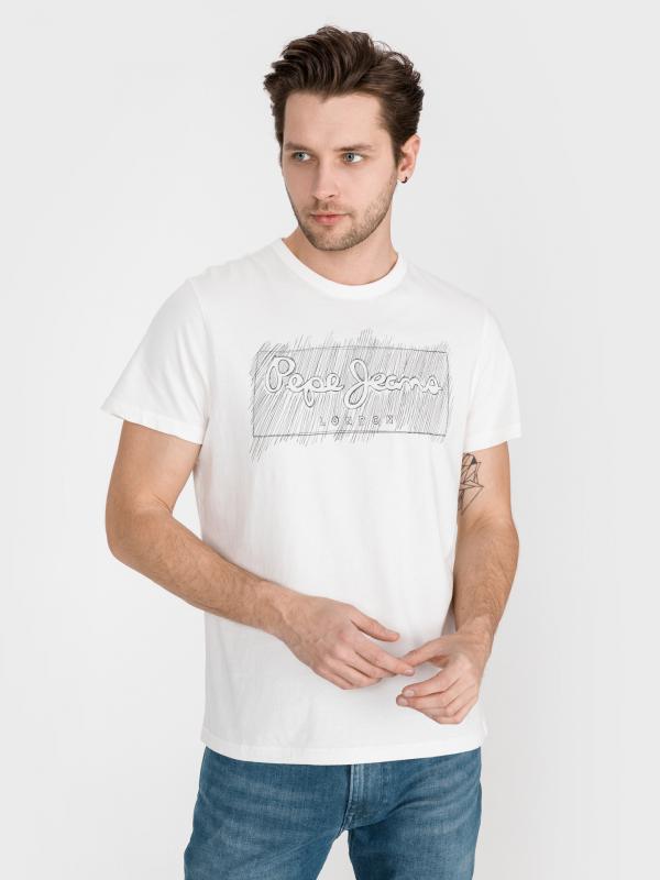 Billy Triko Pepe Jeans Bílá