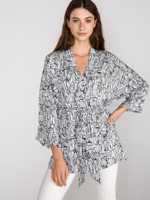 Gramma Kimono SELECTED Bílá