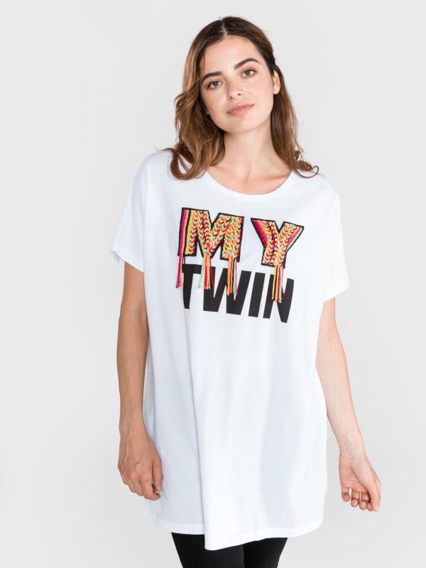 Triko TWINSET Bílá