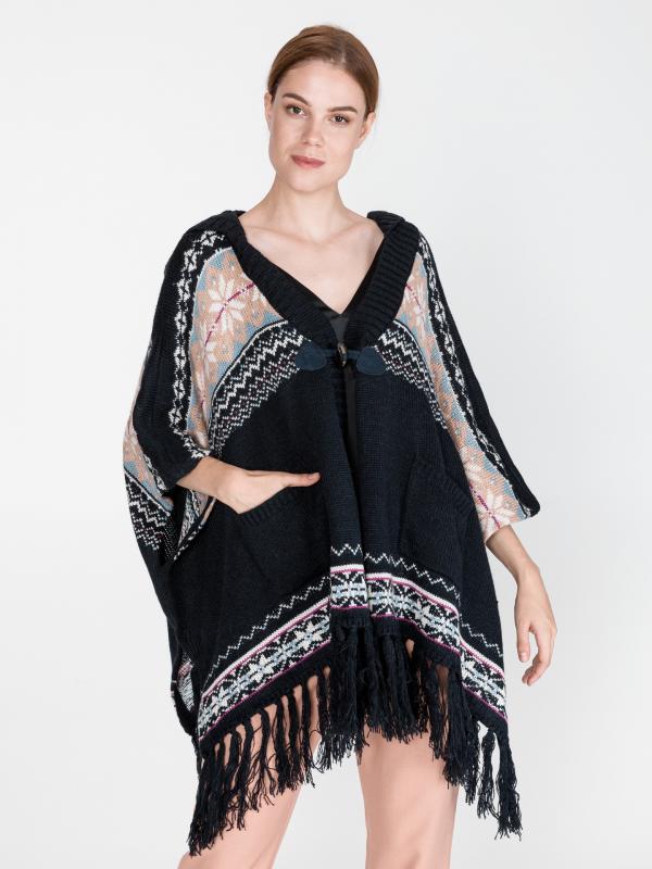 Poncho TWINSET Modrá