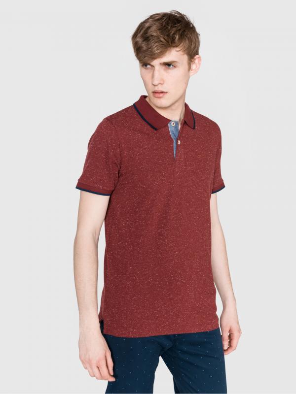 Ger Polo triko Jack & Jones Červená