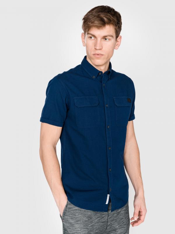 Paolo Košile Jack & Jones Modrá
