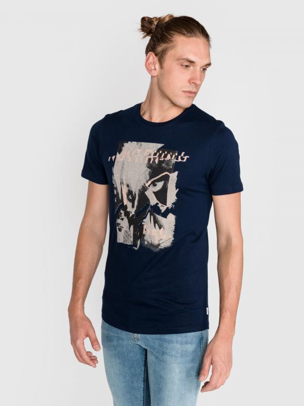 Mike Triko Jack & Jones Modrá