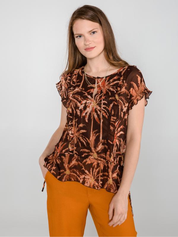 Halenka Scotch & Soda Hnědá