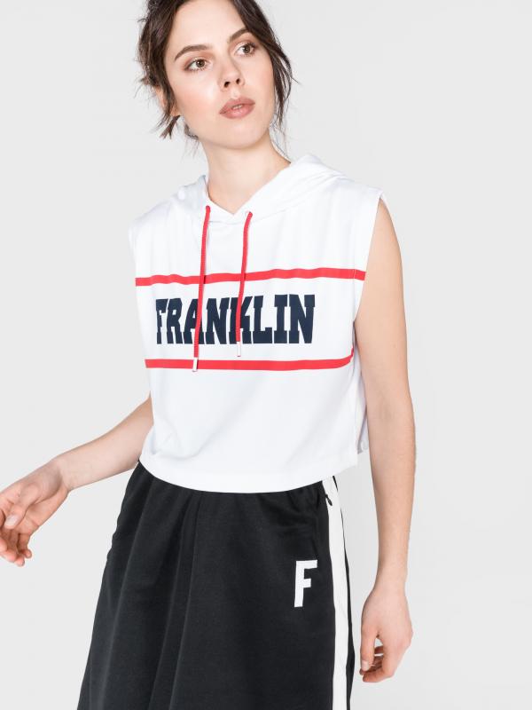 Top Franklin & Marshall Bílá