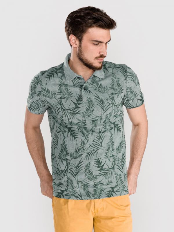 Grayson Polo triko Jack & Jones Zelená