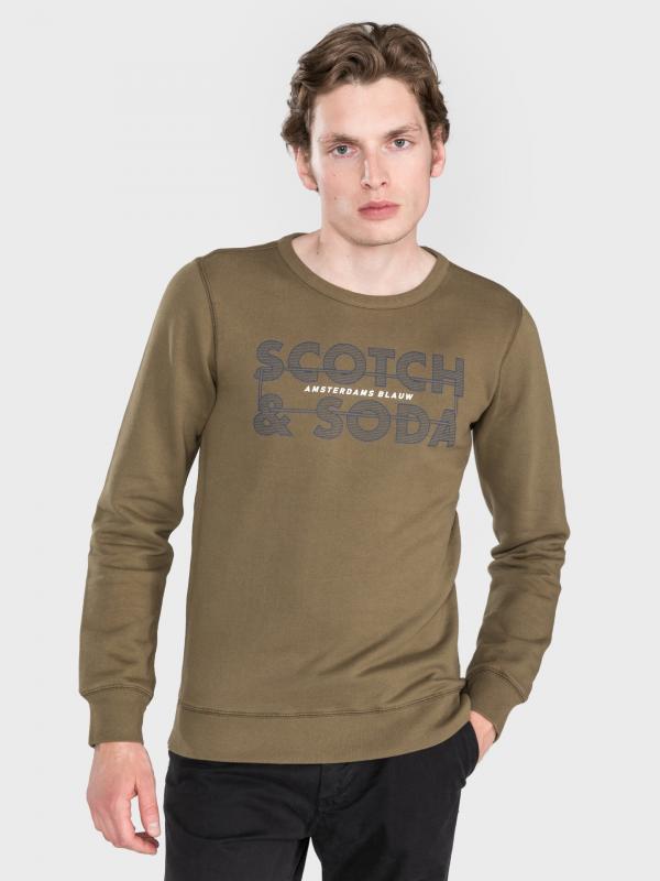 Mikina Scotch & Soda Zelená