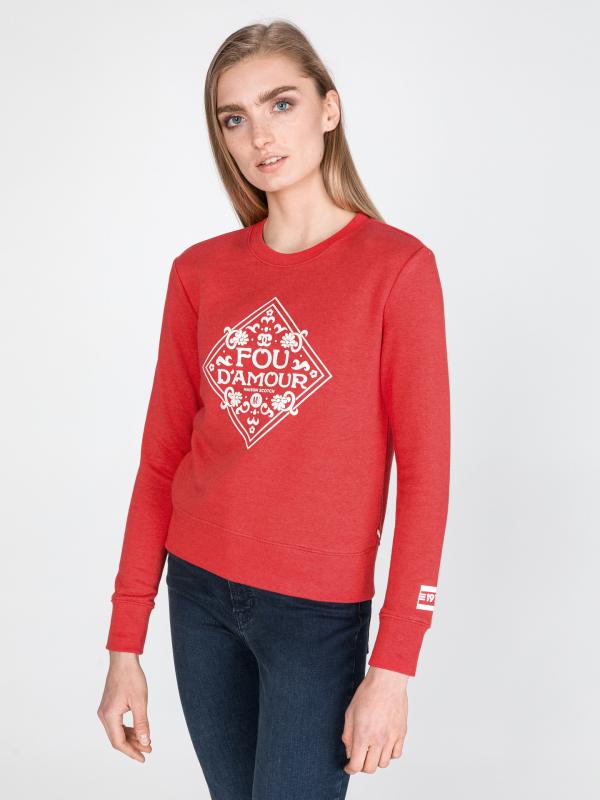 Mikina Scotch & Soda Červená