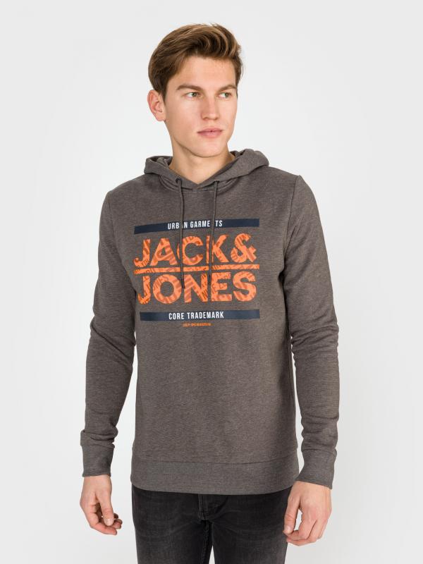 New Gerard Mikina Jack & Jones Šedá