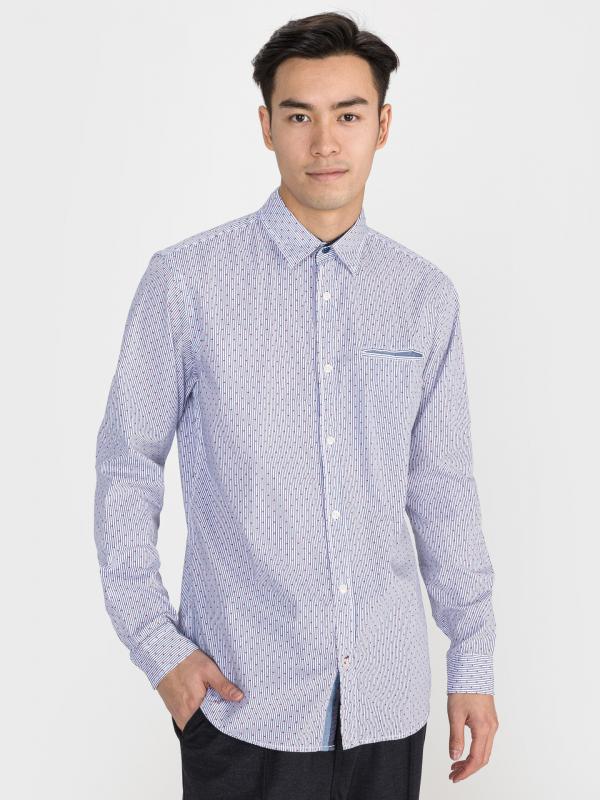 Dylan Košile Jack & Jones Modrá