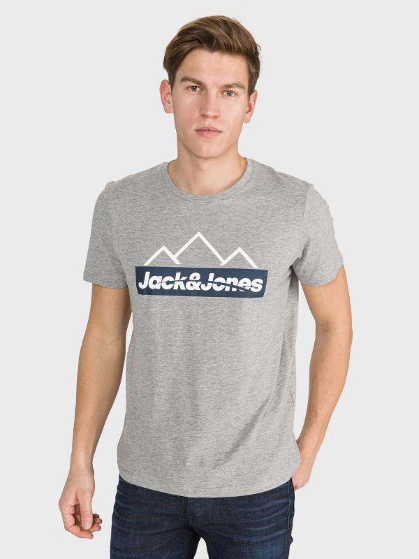 Midmount Triko Jack & Jones Šedá