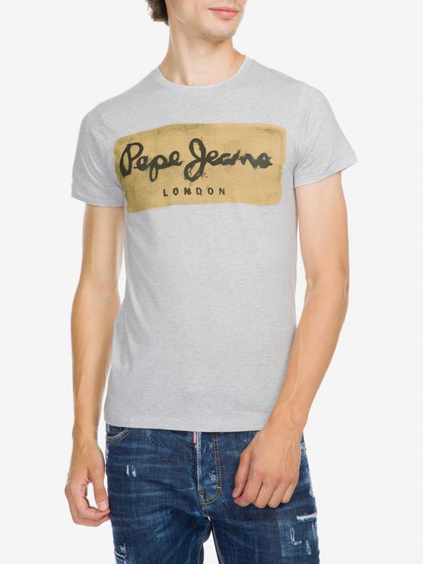 Charing Triko Pepe Jeans Šedá