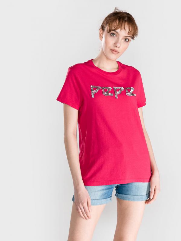 Flavia Triko Pepe Jeans Růžová