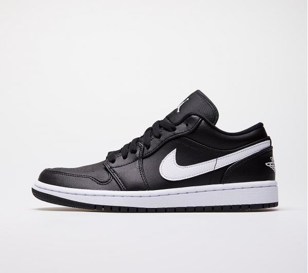 Jordan Wmns Air 1 Low Black/ White-White