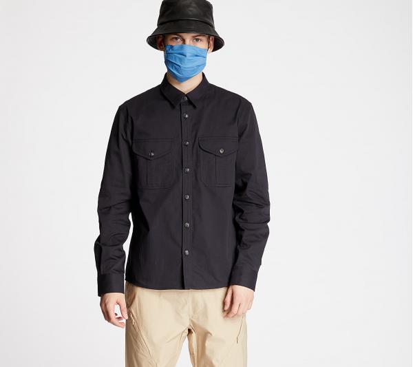 A.P.C. Surchemise Breton Shirt Dark Navy