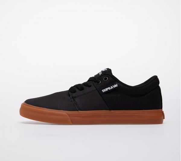 Supra Stacks Vulc II Black Tuf-Lt Gum