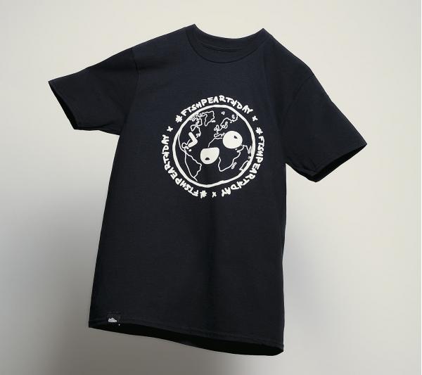 Footshop Earth Day Tee Black