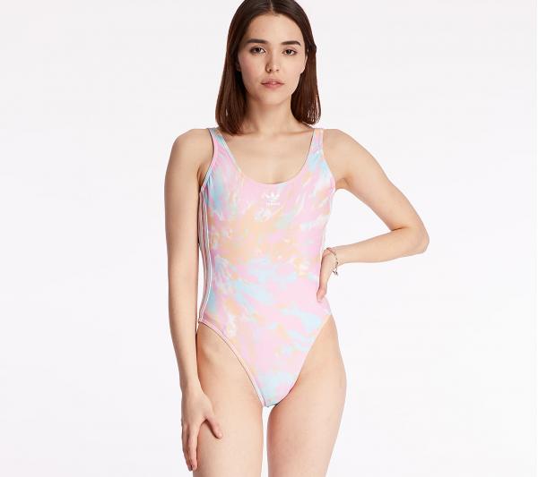 adidas One Piece Swimsuit Multicolor/ True Pink/ Vapour Blue