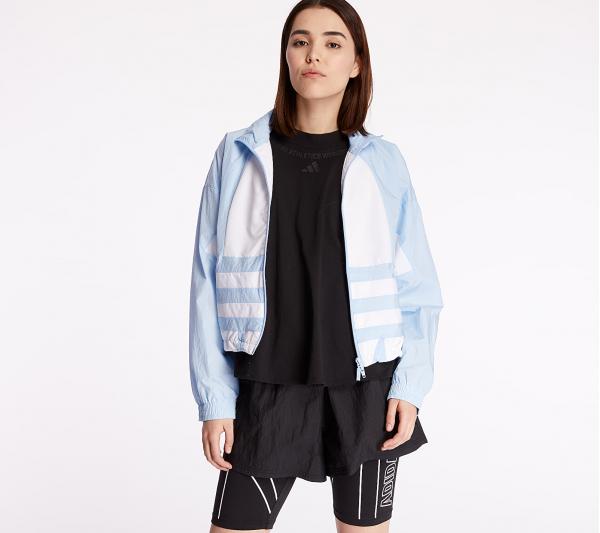 adidas Large Logo Track Jacket Clear Sky/ White
