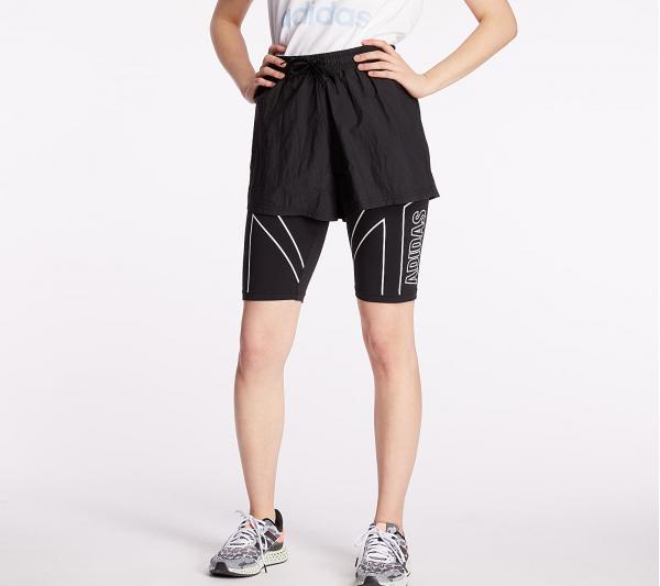 adidas Detachable 2 in 1 Shorts Black
