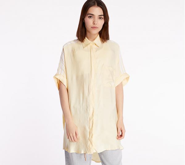 adidas Satin Dress Easy Yellow