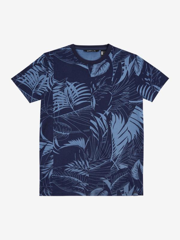 Tričko O'Neill Lb Isaac Aop T-Shirt Modrá