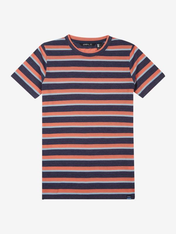 Tričko O'Neill Lb Mateo Striped T-Shirt Červená
