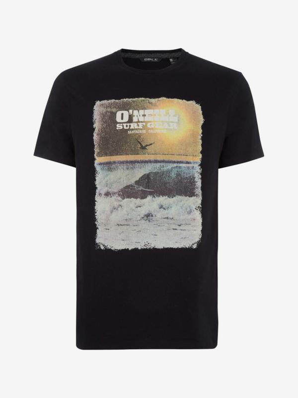 Tričko O'Neill Lm Surf Gear T-Shirt Černá