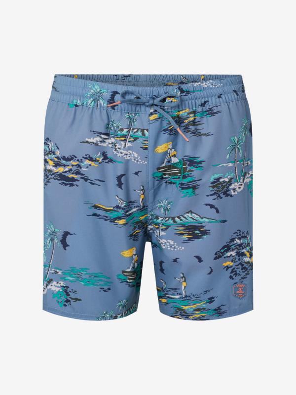 Boardshortky O'Neill Pm Tropical Shorts Modrá