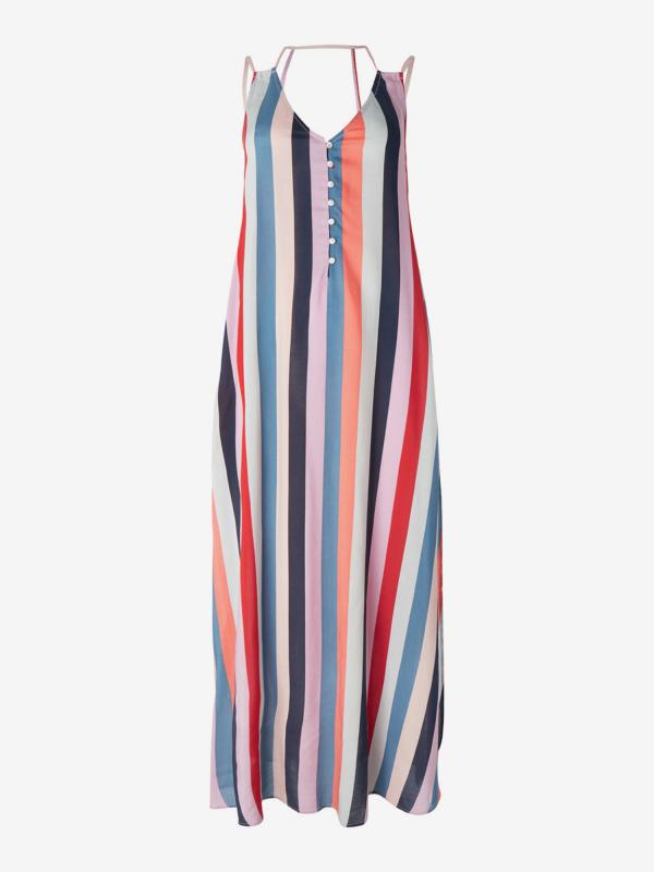 Šaty O'Neill Lw Belinda Aop Long Dress Barevná