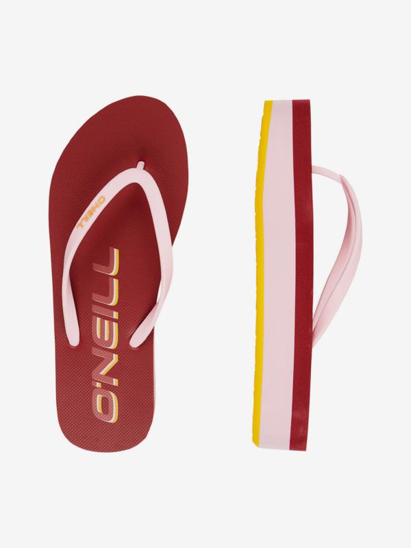 Žabky O'Neill Fw Profile Platform Sandals Červená