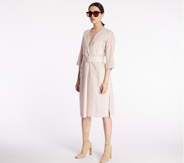 Pietro Filipi Lady's Caftan Dress Beige