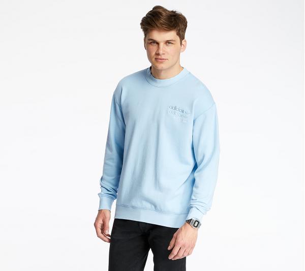 adidas Overdyed Crewneck Clear Sky