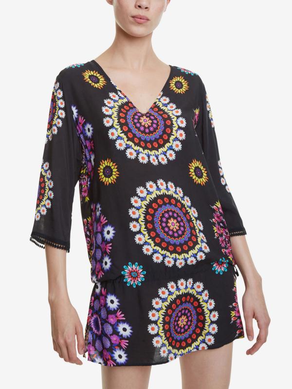 Šaty Desigual Top Manly Barevná