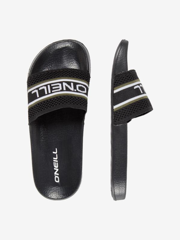 Pantofle O'Neill Fm Slide Knits Sandals Černá