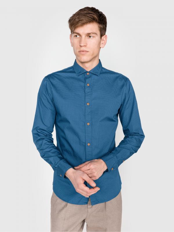 Portland Košile Jack & Jones Modrá