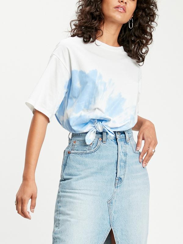 Luna Knot Triko Levi's® Bílá