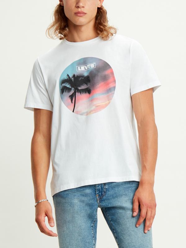 Graphic Set-in Neck 2 Triko Levi's® Bílá