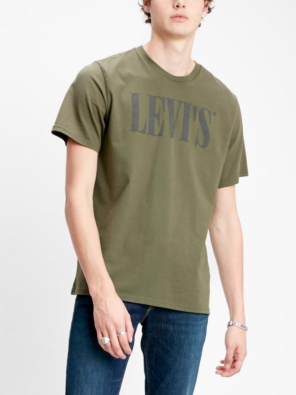 Relaxed Graphic Triko Levi's® Zelená