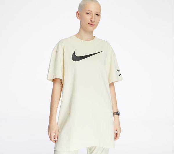 Nike Sportswear Swoosh Dress Fossil/ Black