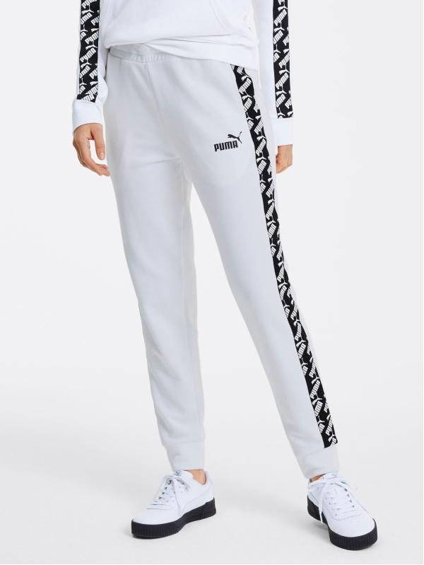 Tepláky Puma Amplified Pants Tr Cl Bílá