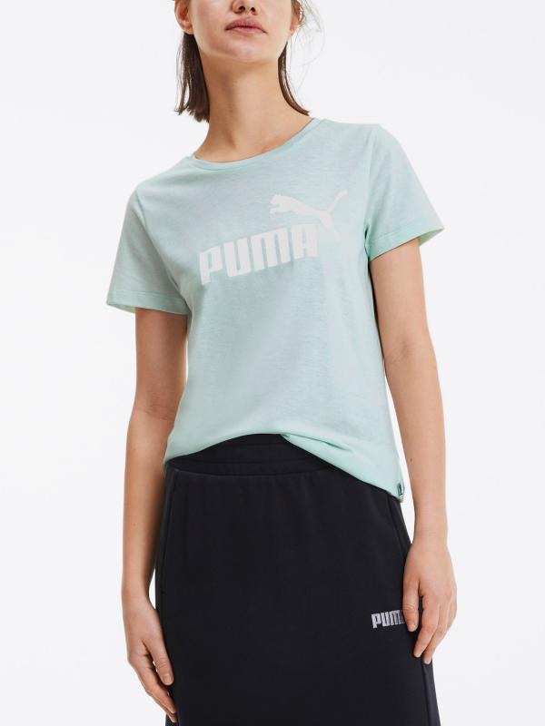 Tričko Puma Essentials+ Heather Tee Zelená