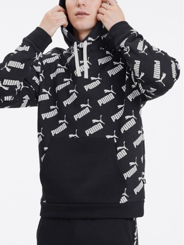 Mikina Puma Amplified Hoody Tr Černá
