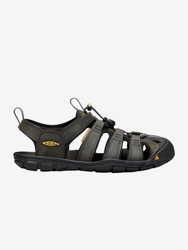 Sandály Keen Clearwater Cnx Leather M Magnet/Black Us Černá