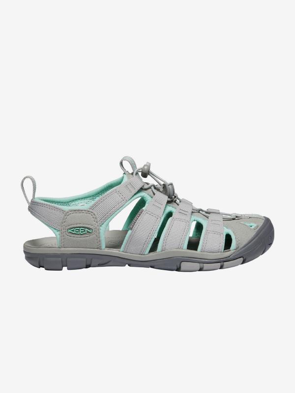 Sandály Keen Clearwater Cnx W Light Gray/Ocean Wave Us Šedá