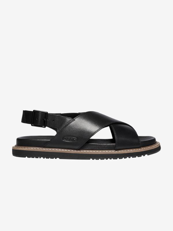 Sandály Keen Lana Cross Strap Sandal W Black/Black Us Černá