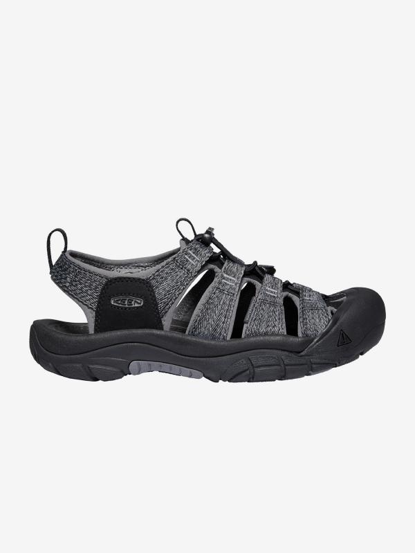 Sandály Keen Newport H2 M Black/Steel Grey Us Černá