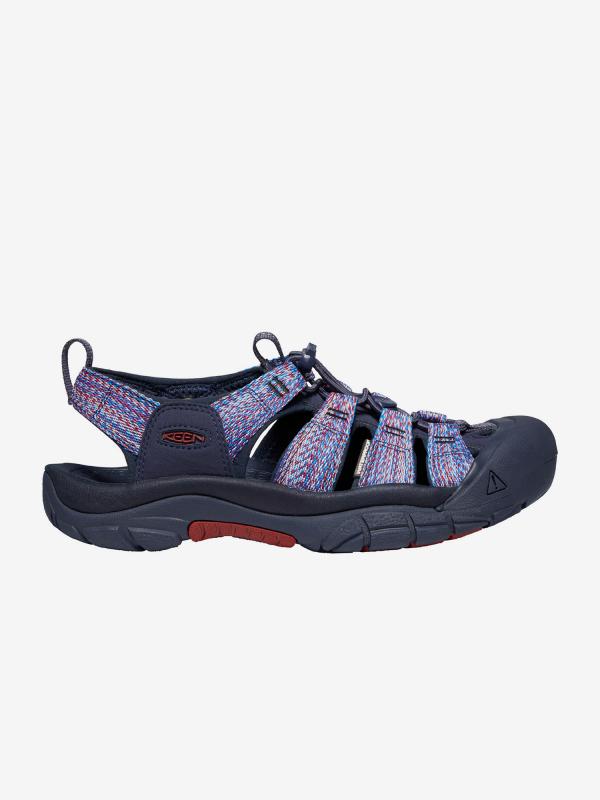 Sandály Keen Newport H2 M Navy/Red Us Fialová